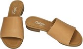 Gabor -Dames -  camel - slippers & muiltjes - maat 7.5/41