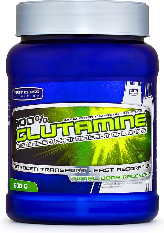 First Class Nutrition - Glutamine (500 gram) - Aminozuren - 50 servings