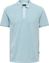 ONLY & SONS ONSTRAVIS SLIM WASHED SS POLO NOOS Heren Poloshirt - Maat M