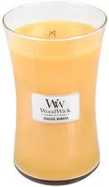 Bol.com WoodWick Hourglass Large Geurkaars - Seaside Mimosa - 130 branduren aanbieding