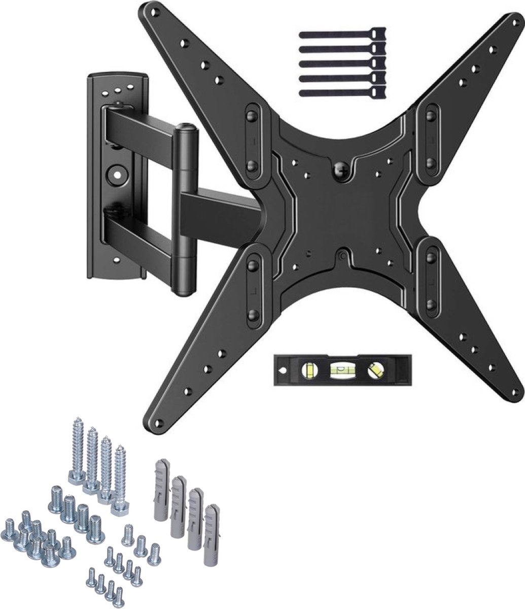 Zwenkbare TV beugel - VESA 75/100/200/300/400 - Max. gewicht: 35 kg - 23 t/m 55 inch - Allteq