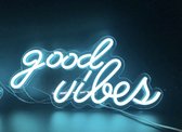 Good Vibes Neon Verlichting - Fenom Lights - Neon - 100-240V - Neon LED Strip - Sfeer Decoratie