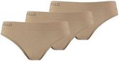 ondergoed Seamless Briefs dames katoen nude 3 stuks mt L