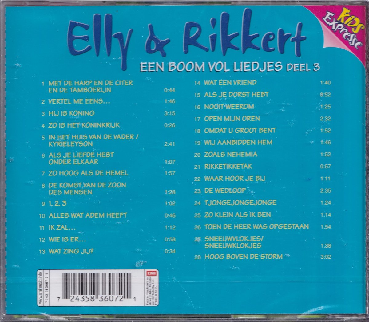 Elly En Rikkert Liedjes Een boom vol liedjes 2 - Elly en Rikkert, Elly en Rikkert | CD (album