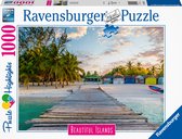 Ravensburger puzzel Caribisch Eiland - Legpuzzel - 1000 stukjes