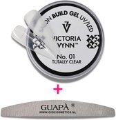 GUAPÀ® Builder Gel 15ml | Gelnagels | BIAB | gel om je nagels mee te verlengen of te verstevigen - Victoria Vynn Clear No.01