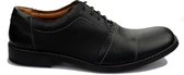 Clarks Getit Man - heren veterschoen - zwart  - waterdicht - maat 42.5 (EU) 8.5 (UK)