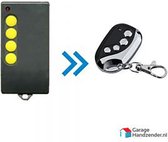 BFT GT04 met 4 knoppen (Alternatieve handzender)
