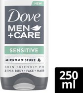 Dove Men+Care  Sensitive 3-in-1 Douchegel - 250 ml