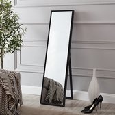 Spiegel vrijstaand Giovinazzo verstelbaar 152,8x37,8 cm zwart