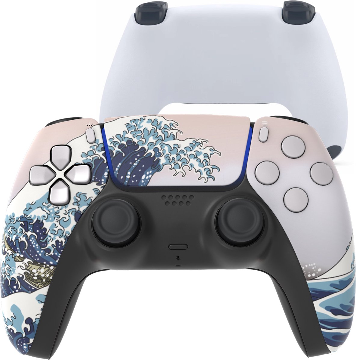 CS Draadloze Controller voor PS5 Great Wave Custom
