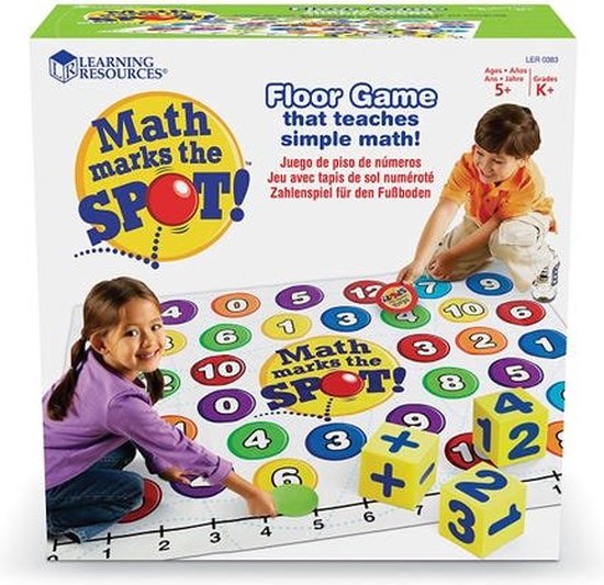 Educatief spel - Math Marks the Spot - bewegend leren