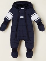 HUGO BOSS - BOSS All In One Padded Baby Suit - Blauw/ Wit - Taille 56