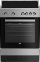 Bol.com Beko - FSM67010GX - Keramisch Fornuis RVS aanbieding