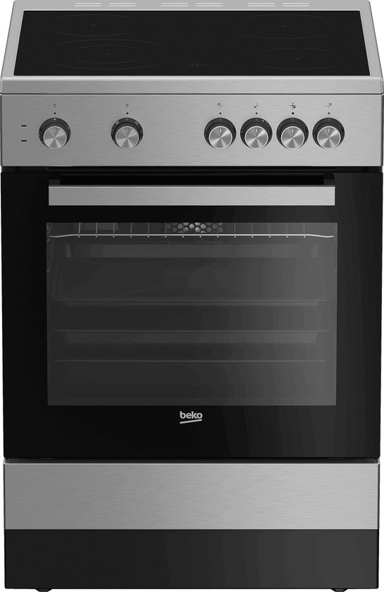 Beko - FSM67010GX - Keramisch Fornuis RVS
