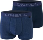 O'Neill premium heren boxershorts 2-pack donkerblauw - maat XL