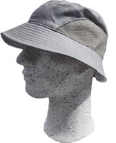 Vissershoedje – Beige - Outdoor hoed – 57 cm - Bucket Hat - Zonnehoed -  Camping Cap | bol.com