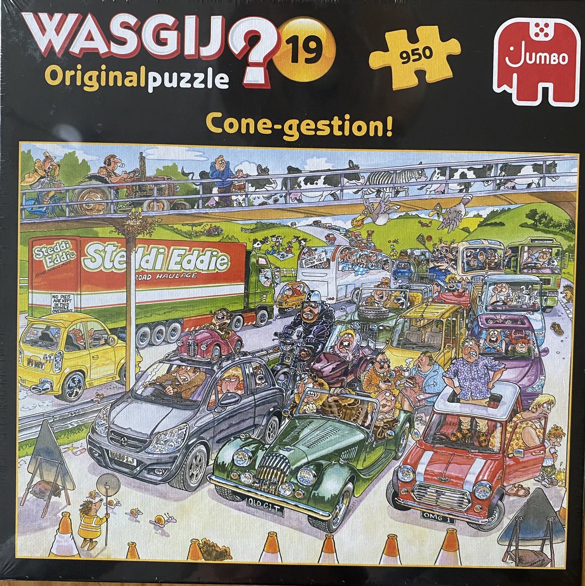 Wasgij Original 19 Pitstop puzzel - 950 stukjes