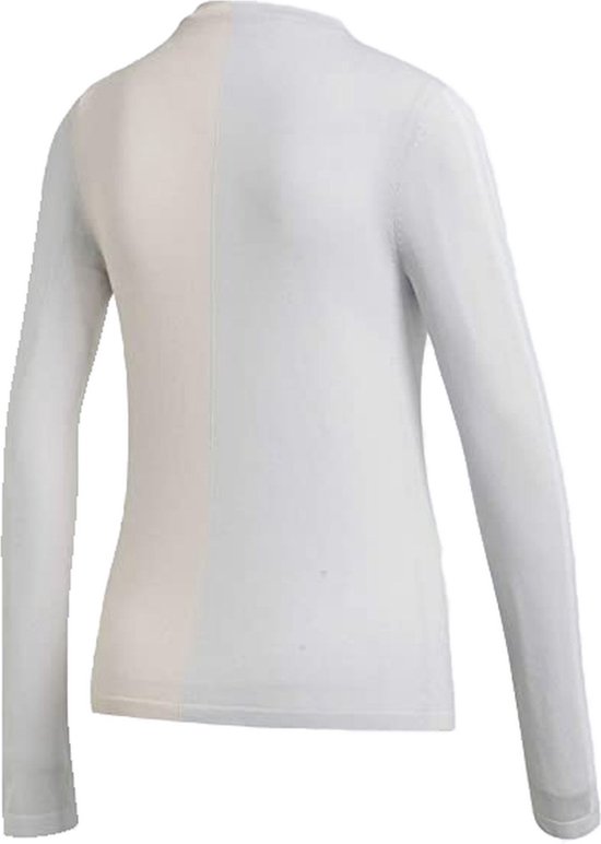 adidas Originals Ls Knit Top T-shirt Vrouwen grijs FR38/DE36