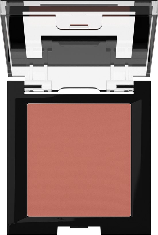 Maybelline Fit Me Blush 15 Nude, een zachtoranje blush met een matte finish.