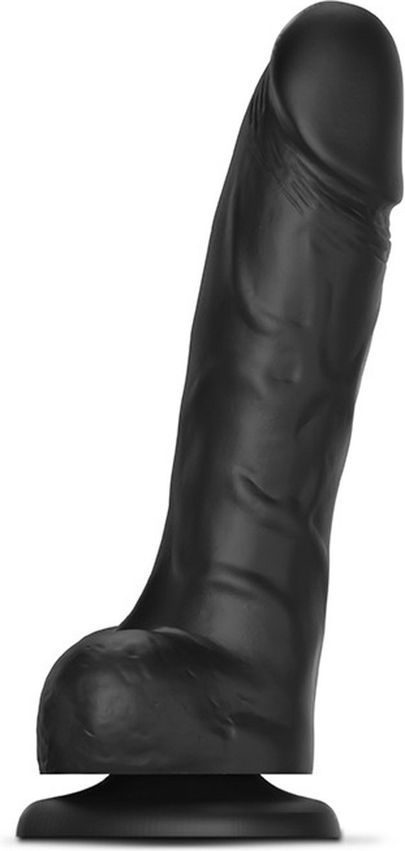 Goedkoopste Strap-On-Me - Sliding Skin Realistische Dildo - Zwart - Maat XL