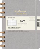 Moleskine 12 Maanden Agenda - 2023 - Life Spiral - Week/Maand - XL - Remake Smoke