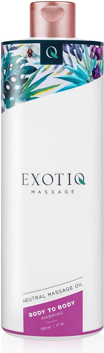 Exotiq Body to Body Verwarmende Massageolie – Massage Olie voor een  Ontspannende... | bol.com
