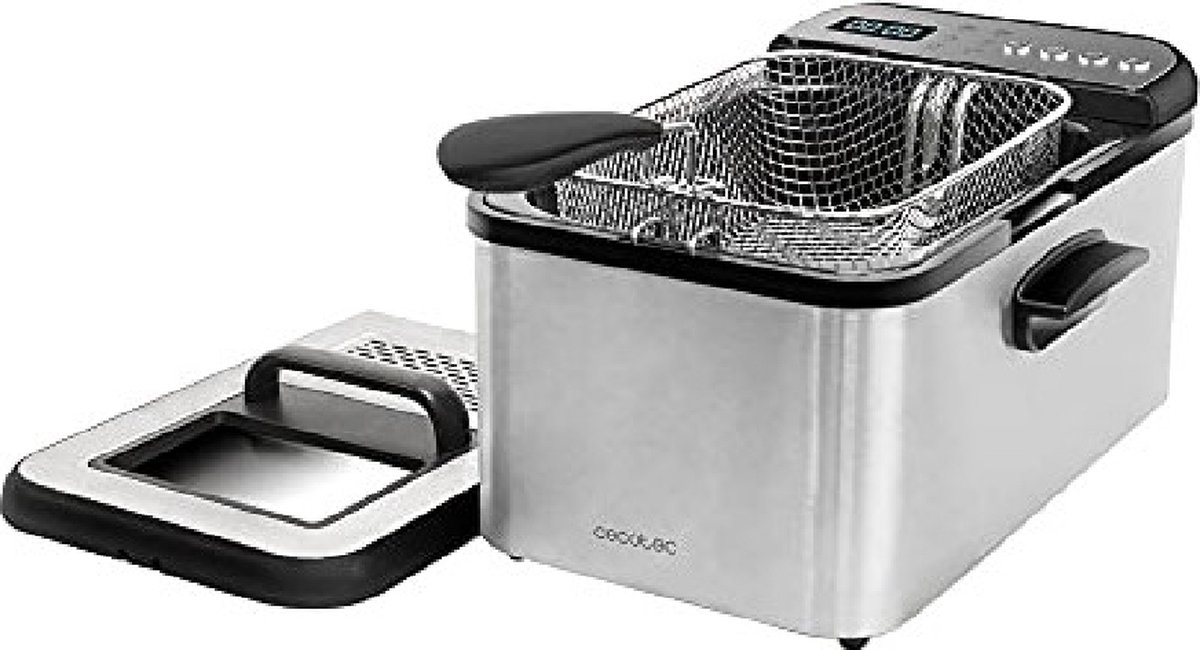 Cecotec 04300 friteuse Enkel 3,2 l Vrijstaand 2400 W Frituurpan Roestvrijstaal