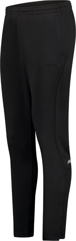 Masita | Trainingsbroek Heren Lang Slim Fit - Active - Joggingsbroek - Mannen & Kindermaten - BLACK - 116