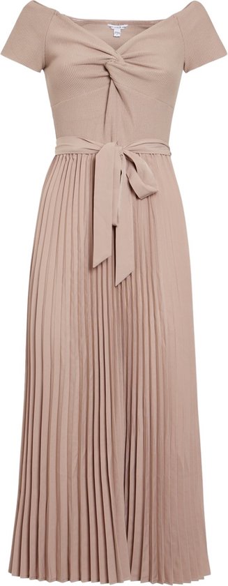 Guess Erynn Dress Robe Femme - Taupe - Taille M | bol.com