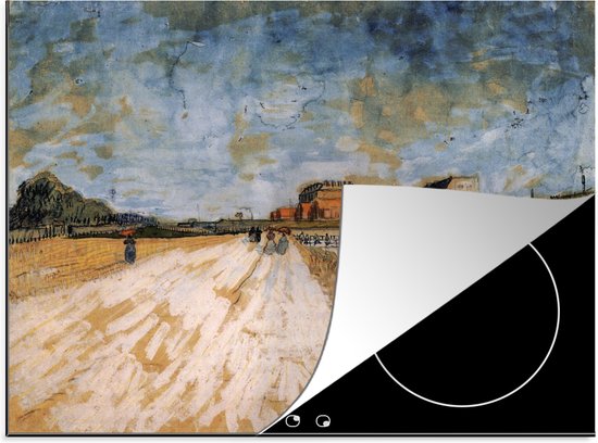 MuchoWow Inductiebeschermer - Inductie mat - Vinyl - Kunst - Van Gogh