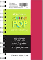 Strathmore - Color Pop Sketch Journal - Roze - 74g/m2 papier - 80 pagina's