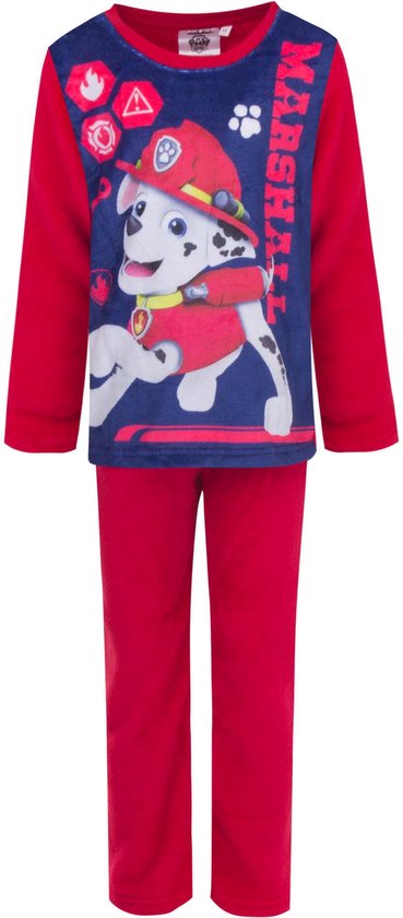 Nickelodeon - Paw Patrol Pyjama Fleece - jongens - pyjama - 100% polyester fleece -  maat 98