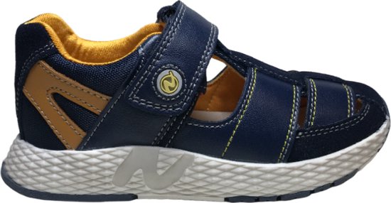 Naturino Sandales en cuir fermées par velcro Cipal Navy Mt 26