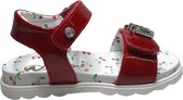 Naturino velcro's bling bling LOVE lederen sandalen Ausonia lak rood  - mt 25