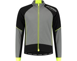 21Virages Jovani fietsjack windprotect Heren Zwart Fluo - 2XL