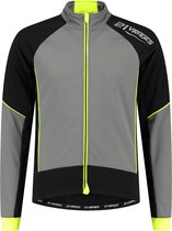 21Virages Jovani fietsjack windprotect Heren Zwart Fluo - 2XL