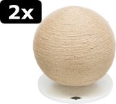 2x KRABPAAL BAL OP VOET 29X29X31CM