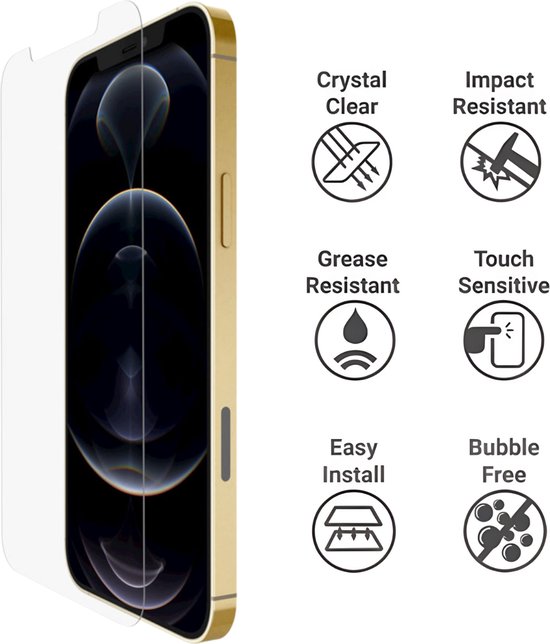 Vitre protection ecran pour Apple iPhone 12 Pro Max Verre trempé