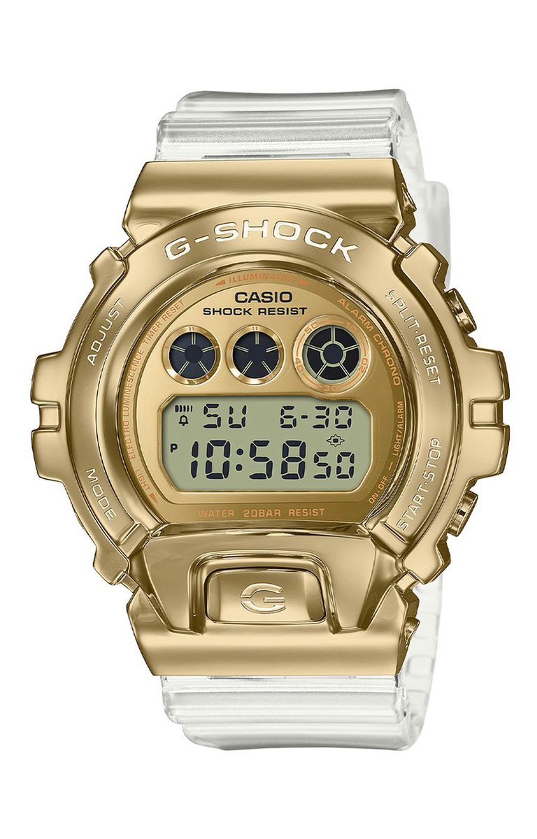 Casio G-Shock GM-6900SG-9ER Horloge - Kunststof - Transparant - Ø 45 mm