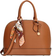 Charm London Leicester Handtas - Cognac