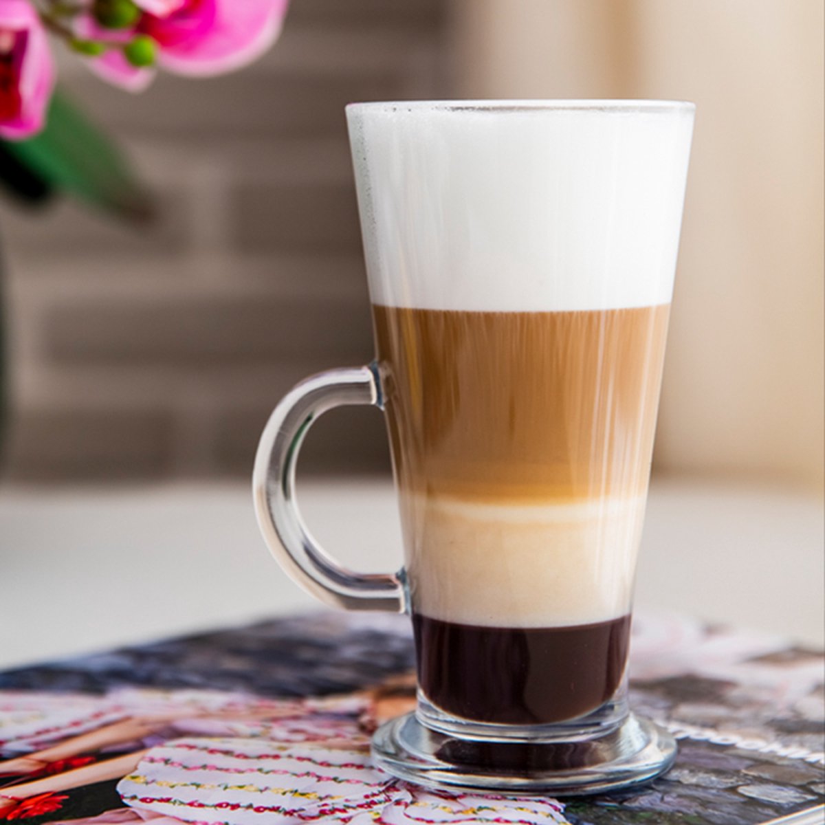 Latte Macchiato glas (per stuk) – De Laat Coffee