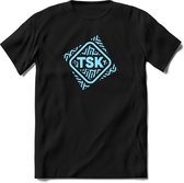 TSK Studio Shirt |Licht Blauw | T-Shirt Heren / Dames | Original & vintage | Sport Shirt Cadeau | Maat XXL