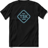 TSK Studio Shirt |Licht Blauw | T-Shirt Heren / Dames | Original & vintage | Sport Shirt Cadeau | Maat XXL