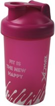 Shakebeker Blender Bottle - Roze - Kunststof - 450 ml - Sport - Fitness - Bewegen