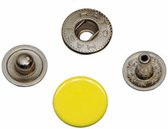 inslag drukknopen geel type VF5 - metaal - 12 mm - inslagdrukkers - 12 drukkers