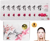 Mitomo Camellia Flower Essence Giftset Vrouw - Gezichtsmaskers - Skincare - Geschenkset Vrouwen Verjaardag
