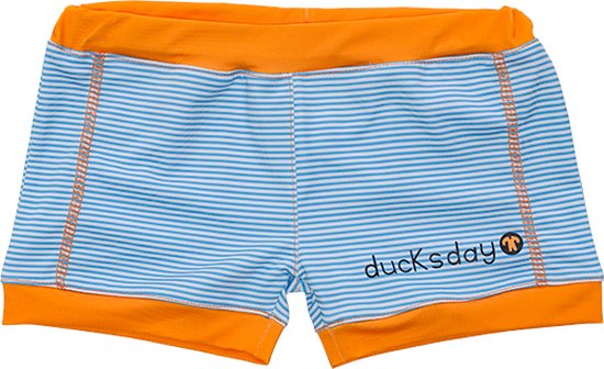 Ducksday - UV Zwembroek - voor kinderen jongen - UPF50+ - True blue - 92/98