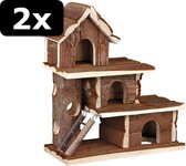 2x NATURAL HUIS TAMMO 25X12X30CM
