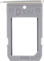 SIM-kaarthouder Voor Samsung Galaxy S6 Edge Plus - Zilver
